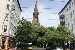 A center for the opposition of former east Germany: the Zionskirche