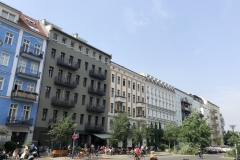 One of the most beautiful streets: Oderberger Str.